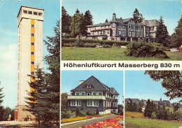 Masserberg - Kr Hildburghausen, Die Rennsteigwarte, Hotel Kurhaus, Augenheilstätte Prof. Dr. Georg Lenz, Teilansicht - Masserberg