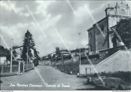 Ag780 Cartolina San Martino Canavese Entrata Al Paese Provincia Di Torino - Autres & Non Classés