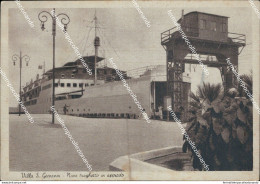 Bh435 Cartolina  Villa S.giovanni Nave Traghetto In Approdo Reggio Calabria - Reggio Calabria