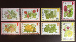 Bermuda 1998 Flowering Fruits Definitives Imprint Date Set MNH - Frutta