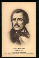 AK Gaetano Donizetti, Compositeur  - Artisti