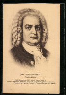 AK Jean-Sebastien Bach, Compositeur  - Künstler