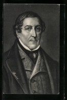 AK Portrait Gioachino Antonio Rossini  - Artistas