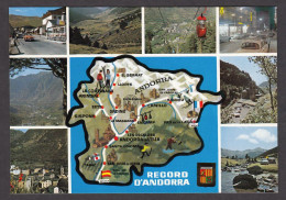 091232/ Valls D'Andorra, Mapa Geogràfic  - Andorra