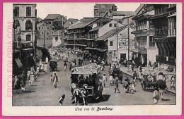 Ag3855  - INDIA - VINTAGE POSTCARD  - Bombay - Indien