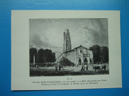 (1937) Église SAINTE-EULALIE De BORDEAUX (14 Illustrations) - Non Classés