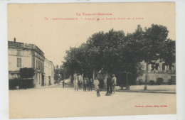 CASTELSARRASIN - Avenue De La Gare Et Place De La Poste - Castelsarrasin