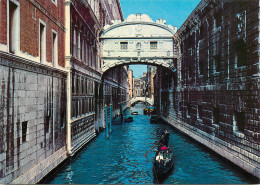 Navigation Sailing Vessels & Boats Themed Postcard Venice Sighs Bridge - Segelboote