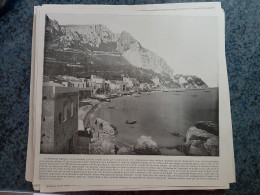 AFFICHE  - PHOTOGRAPHIQUE   - LA  MARINE  , CAPRI  PRES DE NAPLES - Affiches