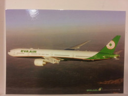 Airline Issue EVA AIR Boeing 777 Postcard-1 - 1946-....: Modern Tijdperk