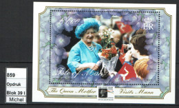 Isle Of Man - 2000 - MNH - The Queen Mother Visits Man - Logo Stamp Show - Isle Of Man