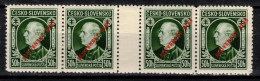 Slovaquie 1939 Mi 24 (Yv 30), (MNH)** Bande De 4 Avec Interpaneau - Ungebraucht