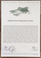 COLLECTION HISTORIQUE DU TIMBRE - YT N°2105 - FEDERATION FRANCAISE DE GOLF - 1980 - 1980-1989