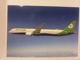 Airline Issue EVA AIR Boeing 787 Postcard-3 - 1946-....: Era Moderna