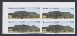 Sri Lanka Ceylon 2003 MNH Imperf Error, Pidrutalagala Mountain Range, Mountains, Forest, Biodiversity Day, Block - Sri Lanka (Ceylon) (1948-...)