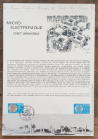 COLLECTION HISTORIQUE DU TIMBRE - YT N°2126 - MICRO ELECTRONIQUE / CNET - 1981 - 1980-1989