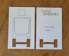 Carte Hermes Terre D'Hermes - Modern (from 1961)