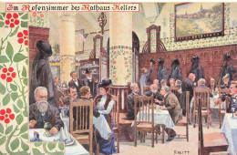 Illustration F WITT Im Rosenzimmer Des Rathaus Kellers Vienne Wien - Otros & Sin Clasificación