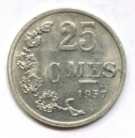 Luxembourg - 25 Centimes 1957 - Luxembourg