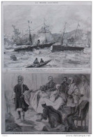 La Mission De Foutah-Djallon à Paris - Les Ambassadeurs Au Grand Hôtel Du Louvre - Page Original  1882 - 2 - Historical Documents