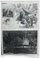 La Fête De La Jeunesse Aux Tuileries - Moteur Solaire - Sonnenmotor - Page Original 1882 - Historical Documents