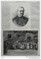 Le Lieutenant-colonel Froideveaux - Mort Au Feu -  Page Original - 1882 - Historical Documents