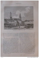 Calais - Page Original 1882 - Historische Dokumente