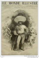 Les Dieux Tombés - Hercule - Par Edmond Morin - Herkules - Page Original 1882 - Historische Dokumente