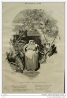 Les Dieux Tombés - Diane - Par Edmond Morin - Page Original 1882 - Historische Dokumente