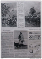 Le Foutah-Djallon, Voyage De M. Aimé-Olivier, Vicomte De Sanderval - Environs De Timbo - Page Original 1882 - 1 - Documents Historiques