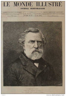 M. Ambroise Thomas, Auteur De "Francoise De Rimini" - Page Original -  1882 - Documents Historiques