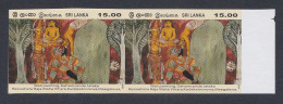 Sri Lanka Ceylon 2008 MNH Imperf Error, Maha VIhara Wall Paintings, Buddhism, Buddhist, Buddha, Art, Arts - Sri Lanka (Ceilán) (1948-...)