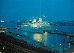 Navigation Sailing Vessels & Boats Themed Postcard Hamburg Ocean Liner - Velieri