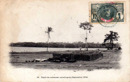 COTE D'IVOIRE-Dépôt De Traverses Métalliques (Septembre 1904) 36 - Ivory Coast