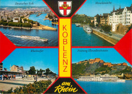 Navigation Sailing Vessels & Boats Themed Postcard Koblenz Pleasure Cruise - Segelboote