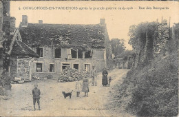 02 COULONGES EN TARDENOIS RUE DES REMPARTS - Otros & Sin Clasificación