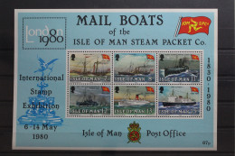 Großbritannien Isle Of Man Block 3 Mit 166-171 Postfrisch #UP619 - Otros & Sin Clasificación