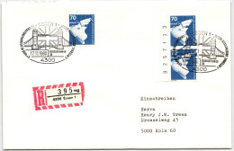 Berlin 500 Auf Brief Als Mehrfachfrankatur Mit Bogenzähler #NG323 - Sonstige & Ohne Zuordnung