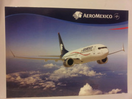 Airline Issue - AEROMEXICO Boeing 737 - Postcard1 - 1946-....: Modern Era