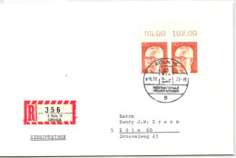 Berlin 432 Auf Brief Als Mehrfachfrankatur Vom Oberrand #NG251 - Sonstige & Ohne Zuordnung