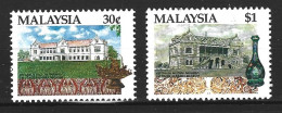 MALAISIE. N°466-7 De 1991. Musée De Sarawak. - Malasia (1964-...)