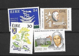 1987 MNH Ireland, Michel 519-22  Postfris** - Unused Stamps