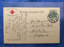 Deutsches Reich. "Deutsche Kriegskarte 1914" P100 A II (Druckvermerk 36 Mm) (1ZKPVT025) - Covers & Documents