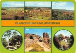 Blankenburg  /Harz Und Umgebung, Mehrbild, Großvaterfelsen & Gaststätte, Burgruine, Heimburg, OT Oesig - Blankenburg