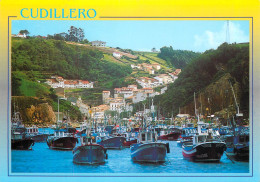 Navigation Sailing Vessels & Boats Themed Postcard Cudillero Harbour - Sailing Vessels