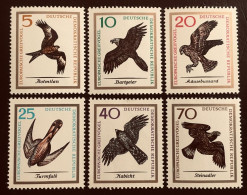 DDR 1965  MI 1147 A 1152 ** Pajaros - Ungebraucht