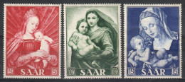 Germany, Saarland 1954 Mi 351-353 Mh - Mint Hinged  (PZE5 SAA351-353) - Sonstige