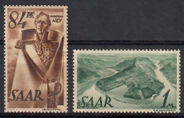 Germany, Saarland 1947 Mi 224-225 Mh - Mint Hinged  (PLZE5 SAA224-225) - Otros
