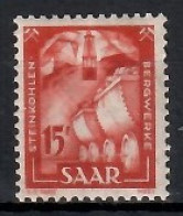 Germany, Saarland 1950 Mi 281 MNH  (LZE5 SAA281) - Andere & Zonder Classificatie