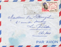 A O F SEUL SUR  LETTRE POUR LA FRANCE 1958 - Covers & Documents